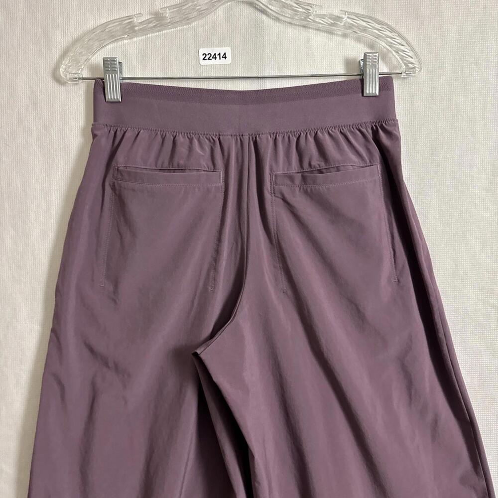 Athleta Purple Wide-Leg Track Pants - Picture 5 of 13